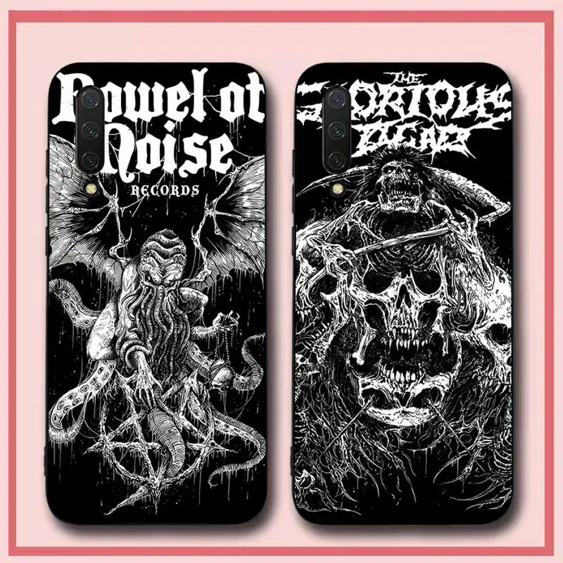 

Gothic Fashion Skull Phone Case for Xiaomi mi 5 6 8 9 10 lite pro SE Mix 2s 3 F1 Max2 3