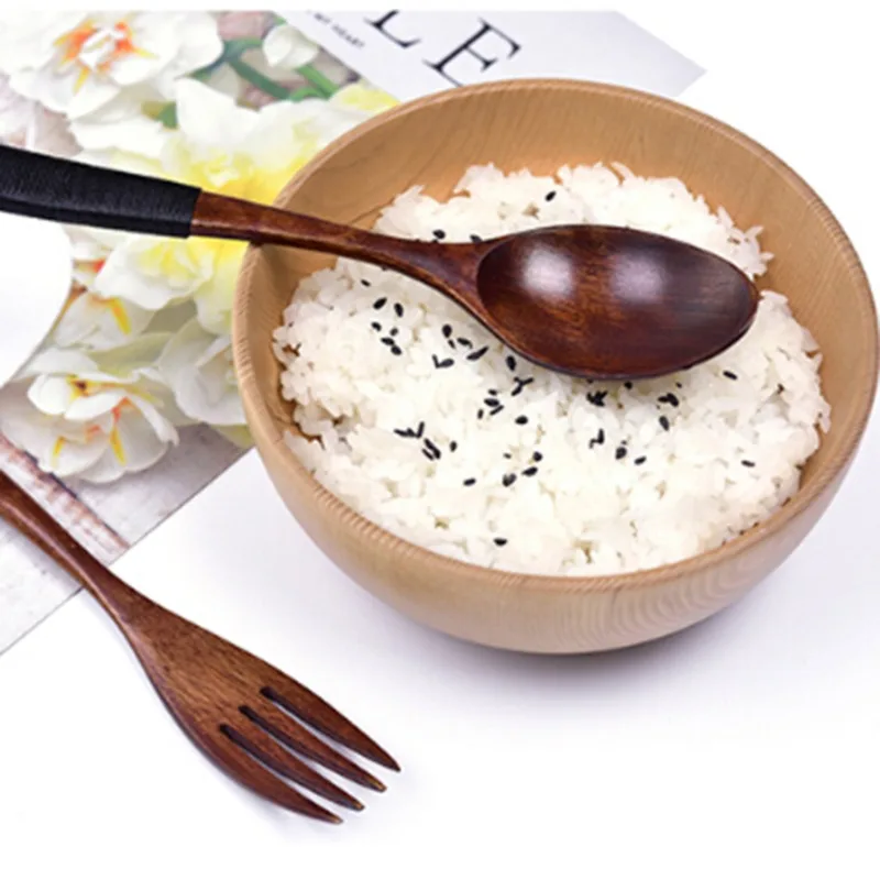 Японские палочки для еды черные суши фаст-фуд лапша ложка вилка корейская посуда