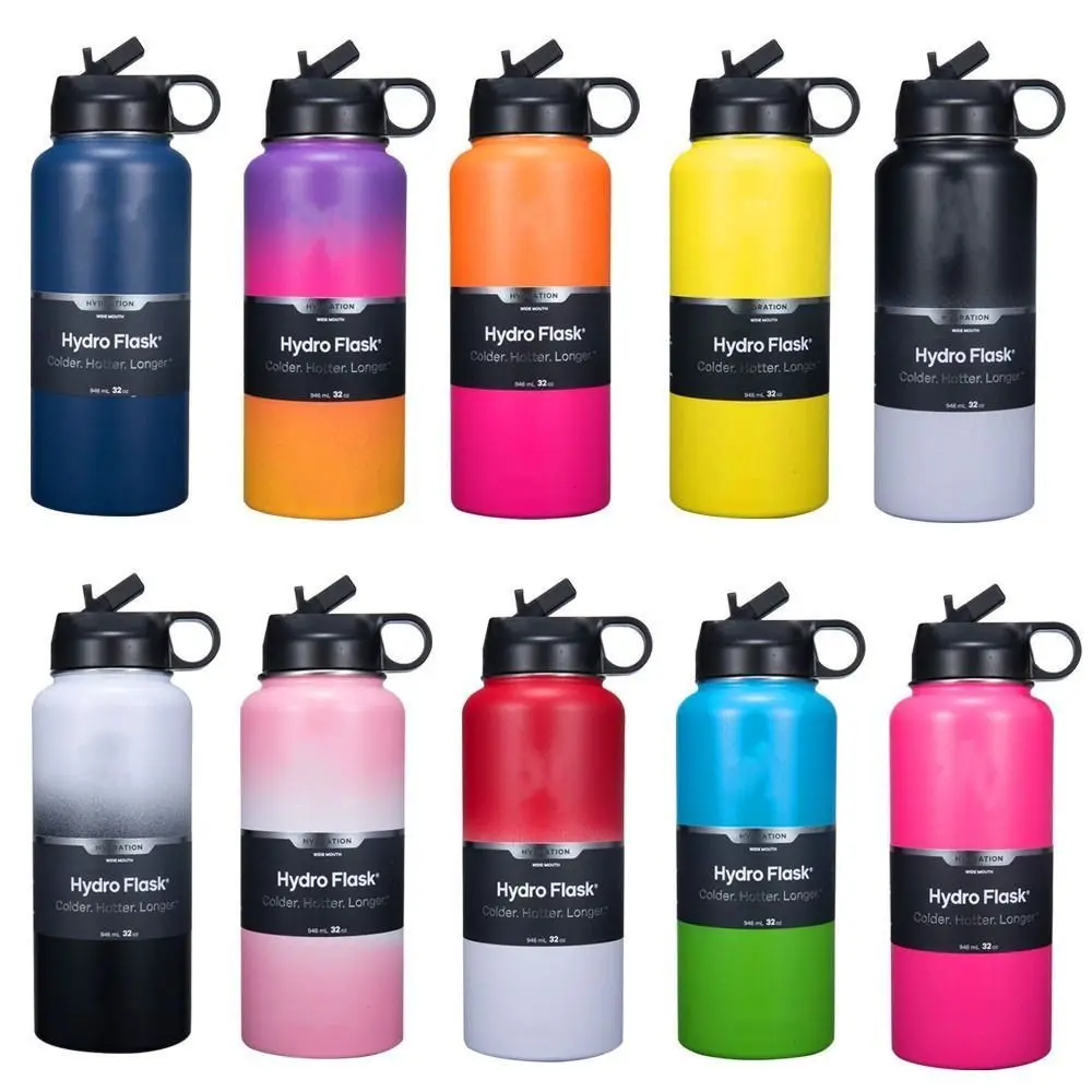 

304 Sport Water Bottles Portable Stainless Steel Sport Thermo Bottle Insulation Large Capacity Insulated Water Bottle Skiing