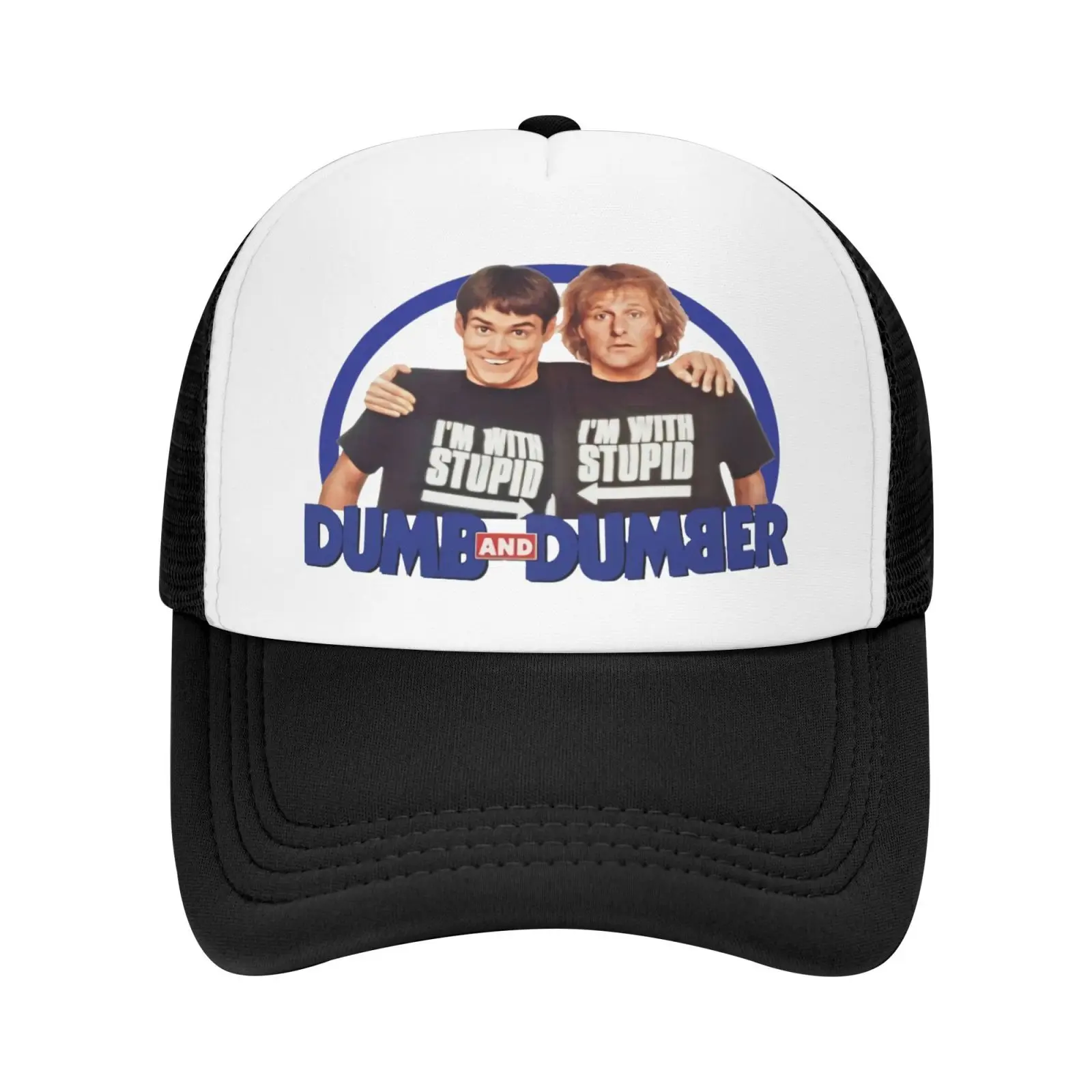 

Dumb And Dumber Cap Male Men's Caps Beach Women's Cap 2021 Fashionable Hat For Boy Hip Hop Cap Male Summer Fishing Women's Hat