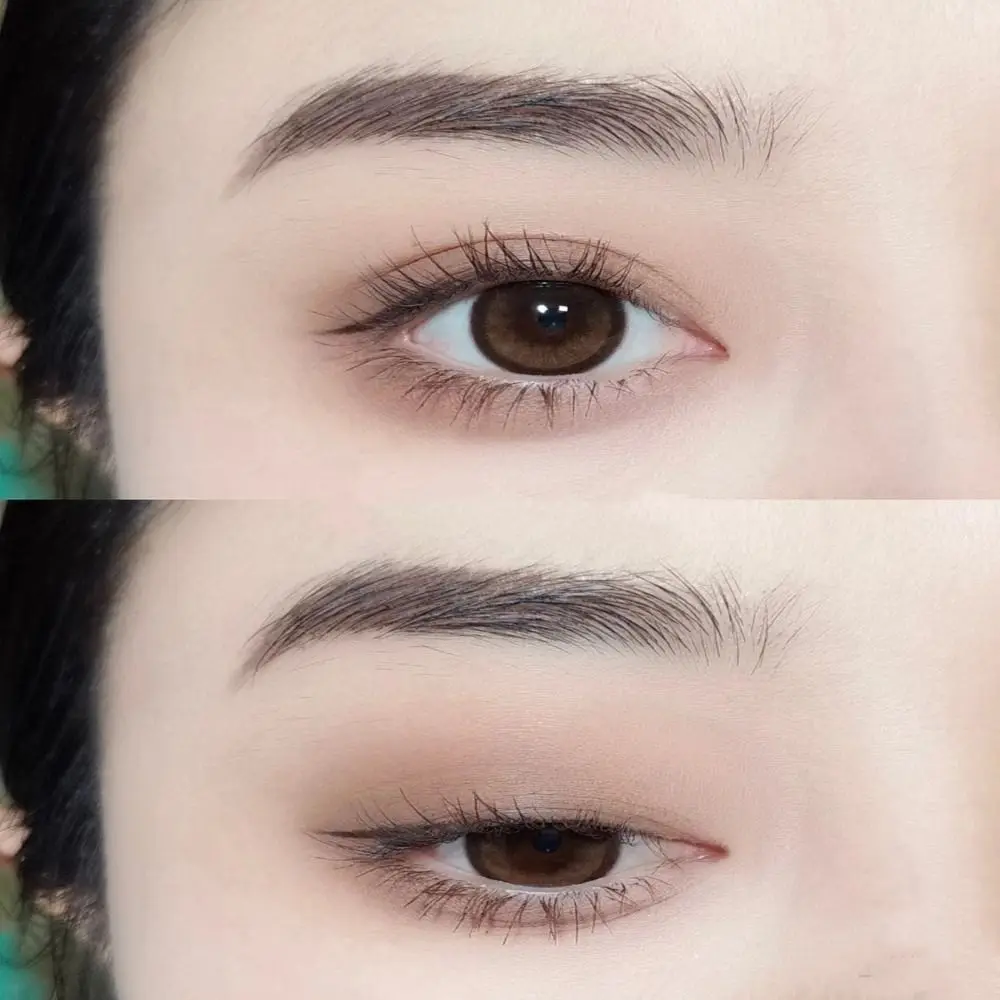 Матовые кремовые тени для век дымчато-фиолетовые увлажняющие очищенные