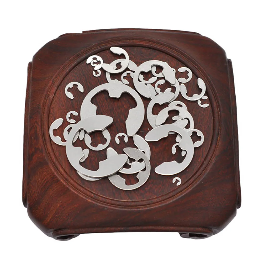 Стопорная пряжка из нержавеющей стали 304 пружина M1.2 M1.5 M2 M2.5 M3 M3.5 M4 M5 M6 M7 M8 M9 M10 M11 M12 M13