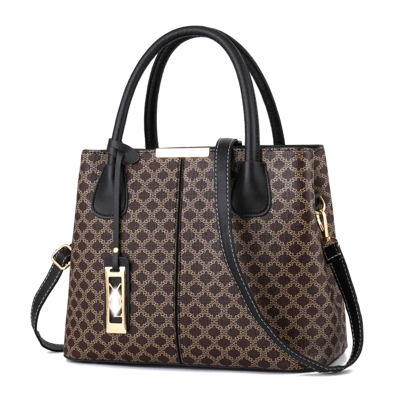

The new printed ladies fashion trend shoulder bag high quality tote bag casual handbags luxury brand handbags bags for women