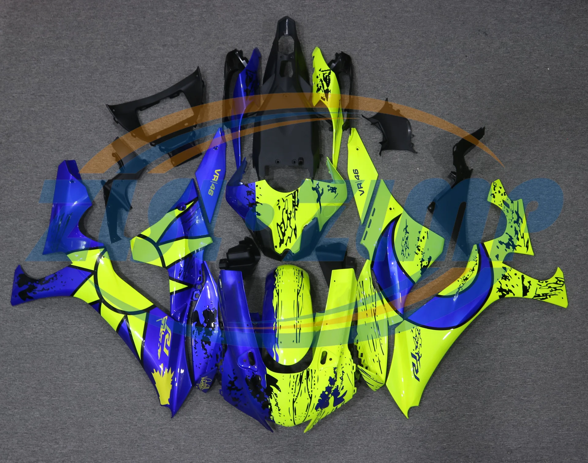 Для YAMAHA YZF R1 YZFR1 2021 2022 2023 комплект обтекателей для мотоцикла ABS Литье под давлением