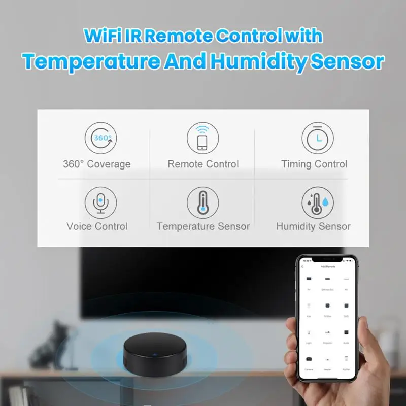 Tuya Smart RF ИК-пульт дистанционного управления Wi-Fi Инфракрасный контроллер для