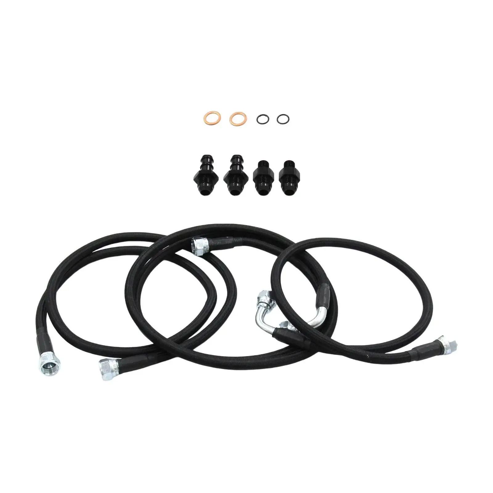 Hoses Lines High Performance Accessories Transmission Cooler Hose Fittings For 48re Transmissions