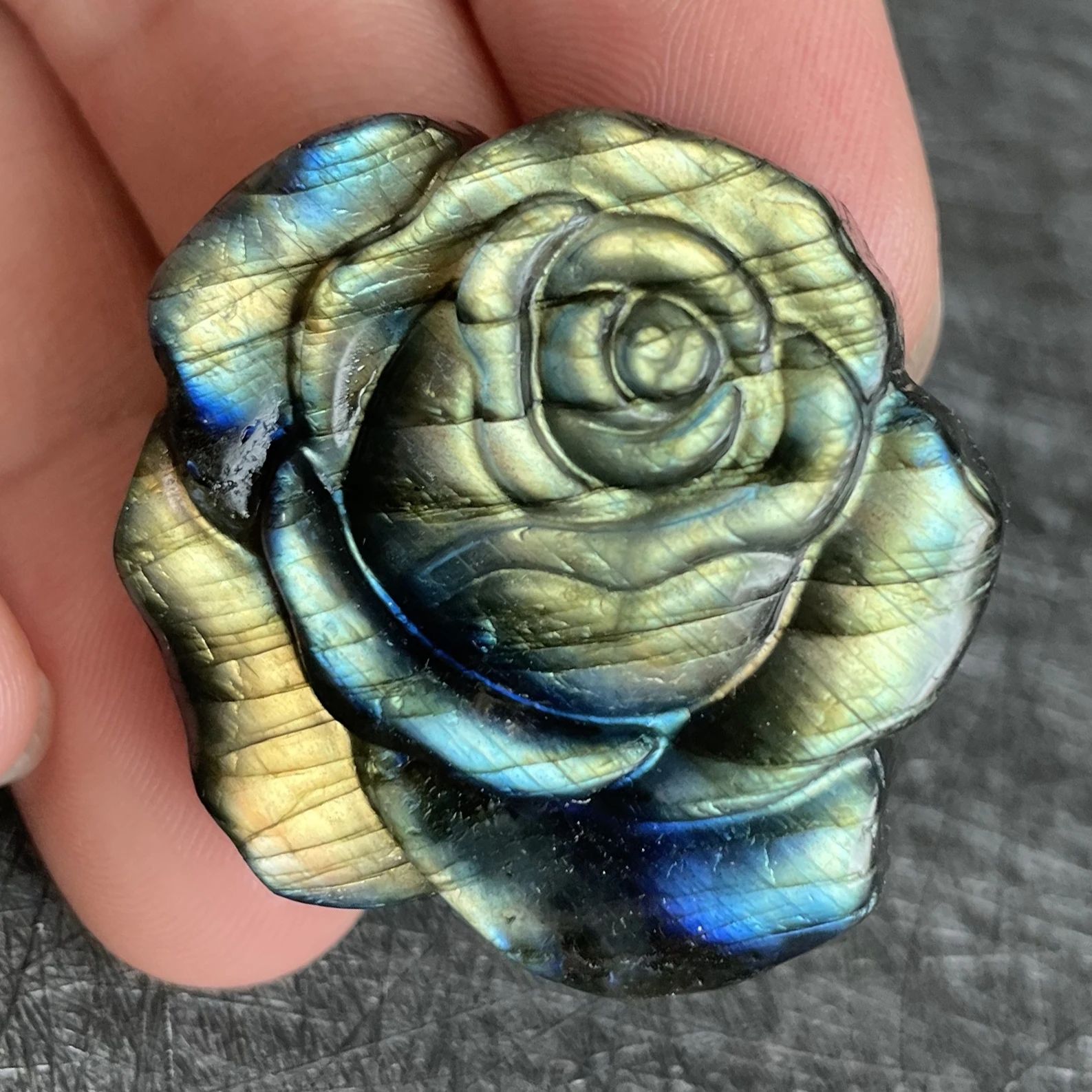 Розовый лабрадорит, полированный, для декора | AliExpress