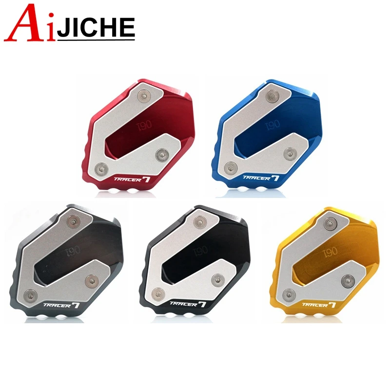 Мотоцикл с ЧПУ откидной ножкой боковая подставка удлинитель опорная пластина