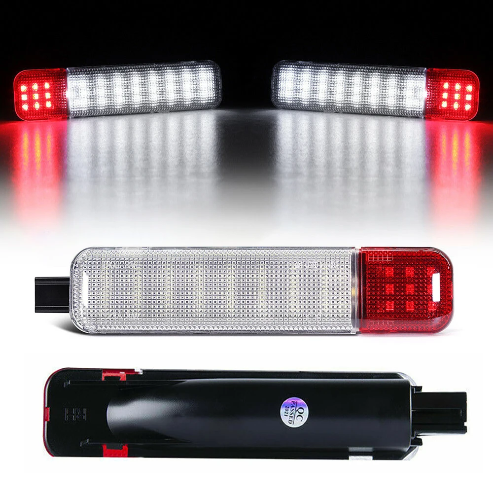 

2 шт. [BRIGHT] для 1997-2006 Chevy/GMC C/K 1500 | 2500 | 3500 Tahoe Yukon светодиодный ные дверные панели, люстры, люстры
