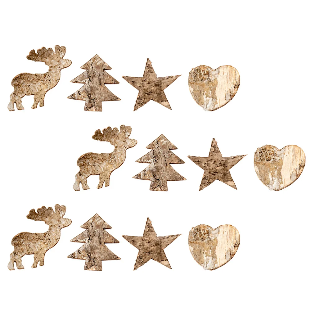 

24Pcs Christmas Tree Pendants Decorative Pendants Christmas Ornaments (Color)