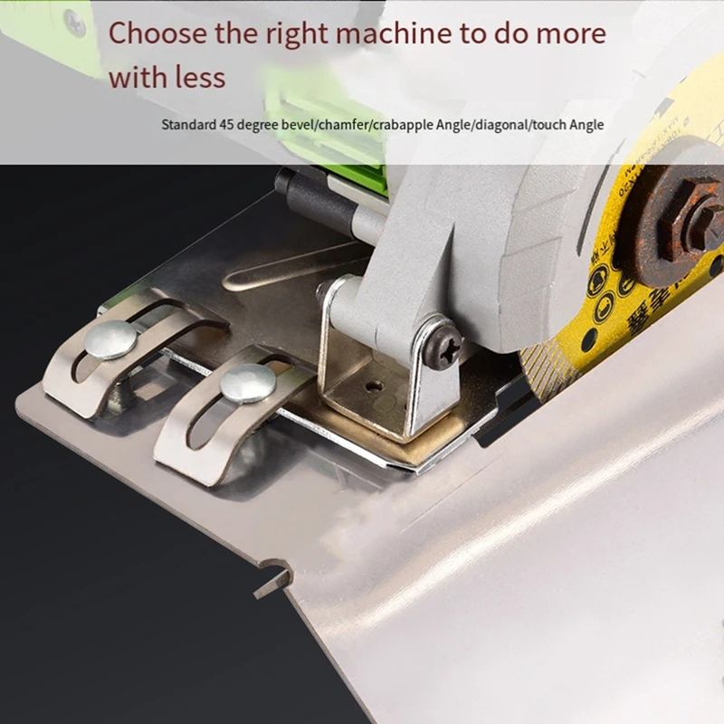 45 Degree Angle Cutting Tile Marble Chamfering Guide Locator Adjustable Manual Cutter Multifunction
