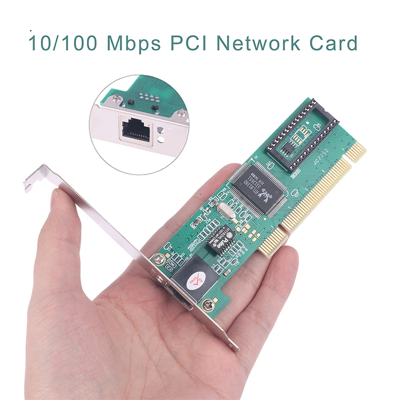 

Сетевая карта 8139D, 100 Мбит/с, Ethernet, PCI Express, 1 шт.