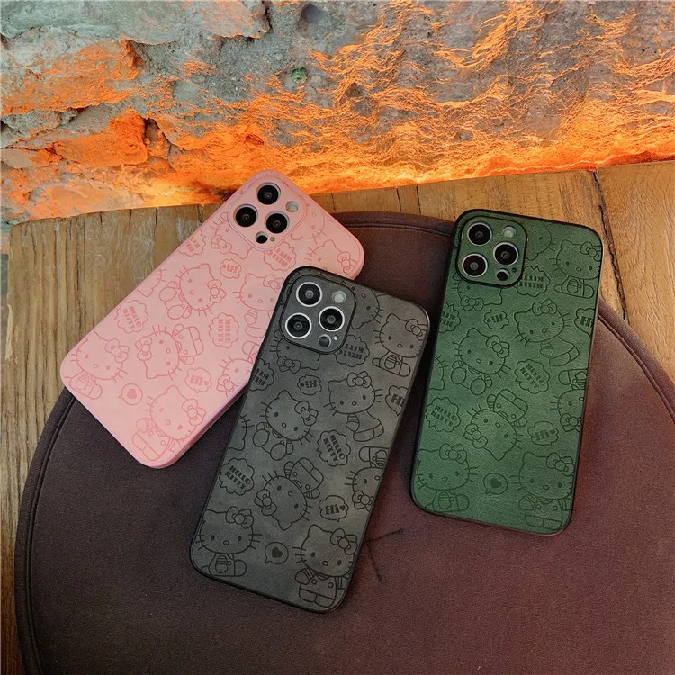 Мультяшный чехол для телефона Apple iPhone 13Pro 13ProMax 12ProMax 11ProMax X XS XR 8 7 Plus 13Mini 12Mini SE2020
