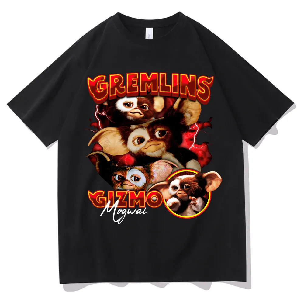 

Classic Vintage Greta Gremlin T Shirt Funny Men Women Gremlins Gizmo Monster 80s Horror Christmas Movie Tshirt Male New T-shirt