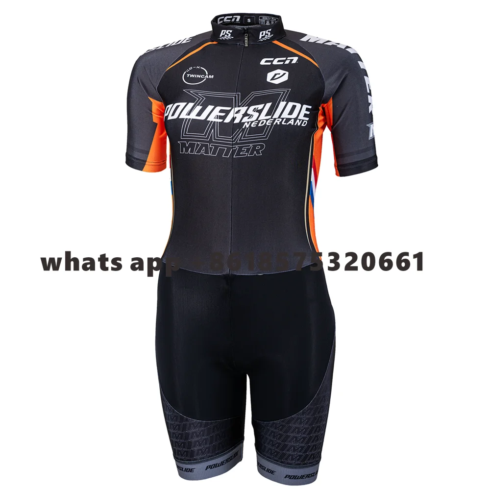 Фото Maple Skeelerpak Team Skate Dump Roze BONT Racing Skinsuit Speed Роликовые коньки Комбинезон для быстрого катания на триатлонных коньках №2