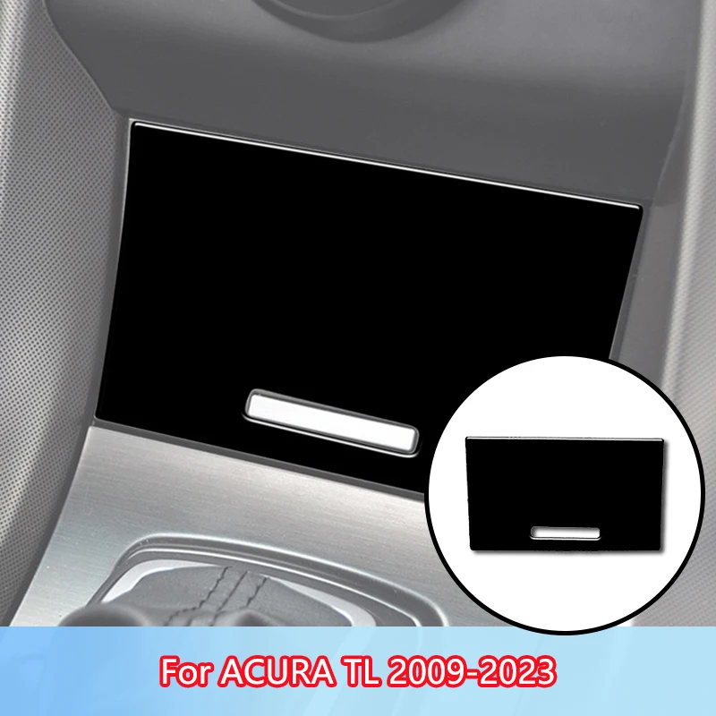 Коробка для хранения новый глянцевый черный АБС-пластик наклейки ACURA TL 2009 2010 2011 2012