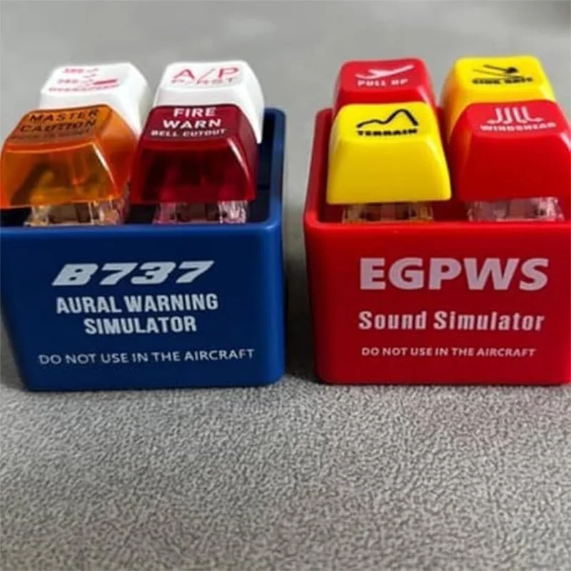 

Брелки аварийного оповещения в самолете EGPWS Boeing 737, сигнальный симулятор звука, авиационный полет, маршрут, оповещение о экипаже, брелок-усилитель