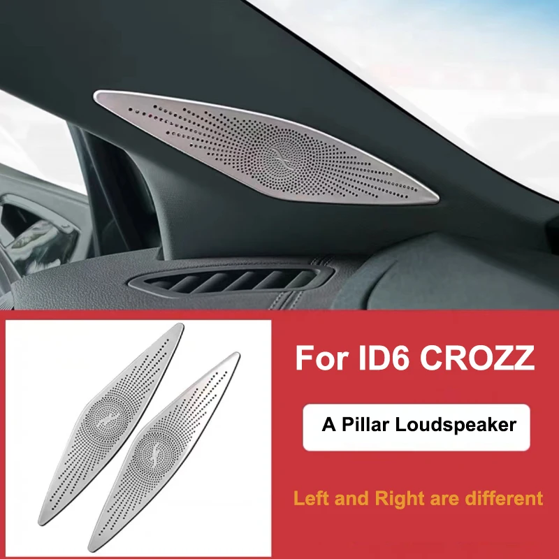 

Для Volkswagen ID4 ID6 X/Crozz 2021-2024 внутренняя стойка громкоговорителя декоративная Защитная Наклейка