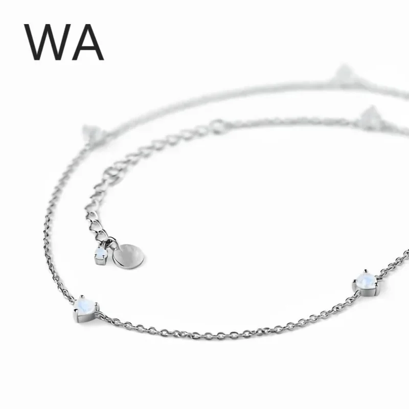 

Женское ожерелье из серебра 925 пробы, с круглой подвеской