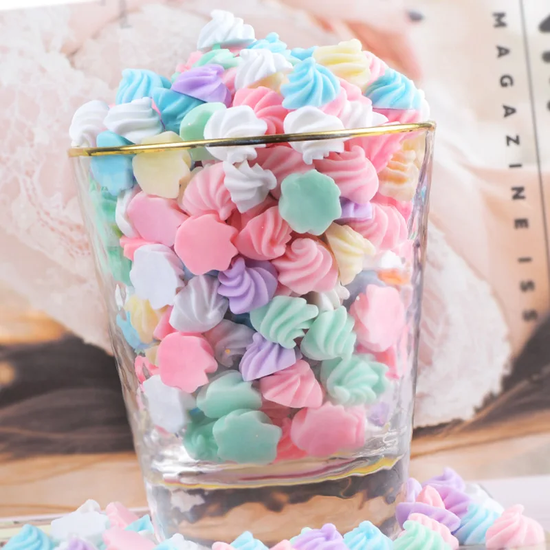 

Миниатюрные декоративные конфеты из смолы 10 шт.