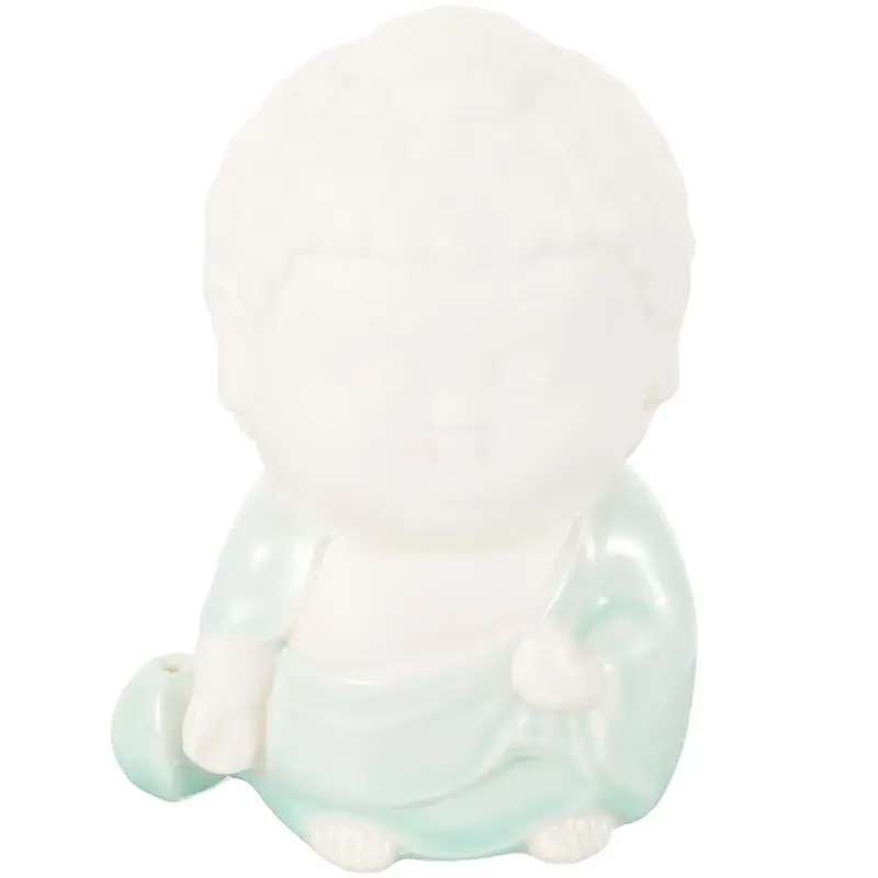 

Adorable Smooth Portable Buddha Statue Censer Buddha Figurine Zen Home Decor for Office Ornament Home Decor