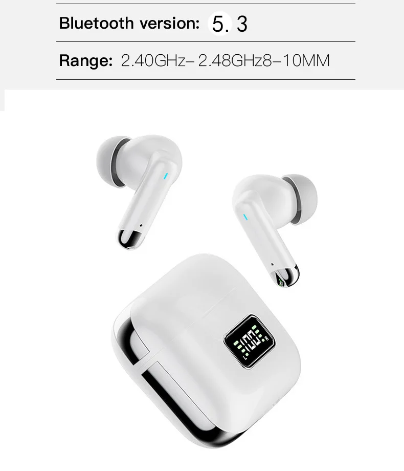 Беспроводные наушники Smart wirele с Bluetooth цвет в ассортименте