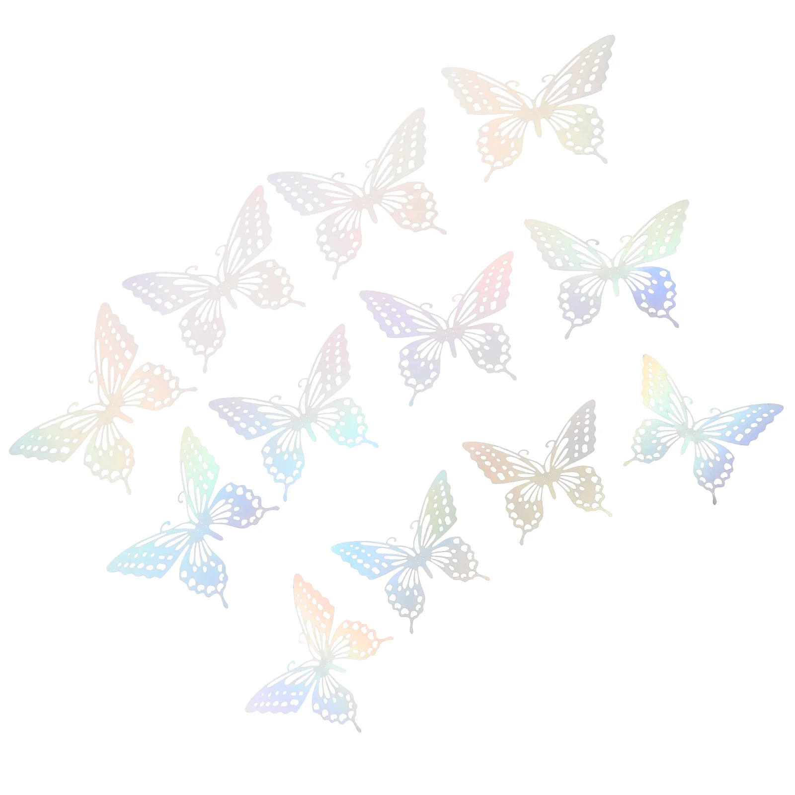 

Paper Butterfly 3d Butterflies Wall Stickers Decor Removable Decorative Decals Decorations