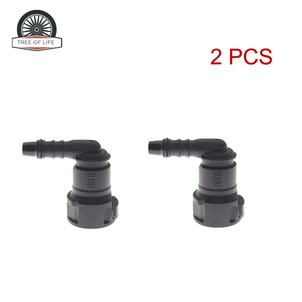 

2 шт. для Ford Transit, автомобильный топливный шланг, быстроразъемный соединитель, ID6 9,89, нейлоновая масляная трубка, соединительный разъединительный шланг