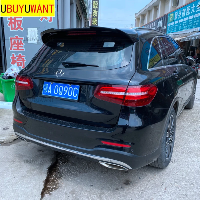 

Заднее стеклянное крыло для Mercedes Benz GLC X253 GLC260 C43 GLC200 GLC250 GLC300, высококачественный спойлер из АБС-пластика с праймером или краской своими руками