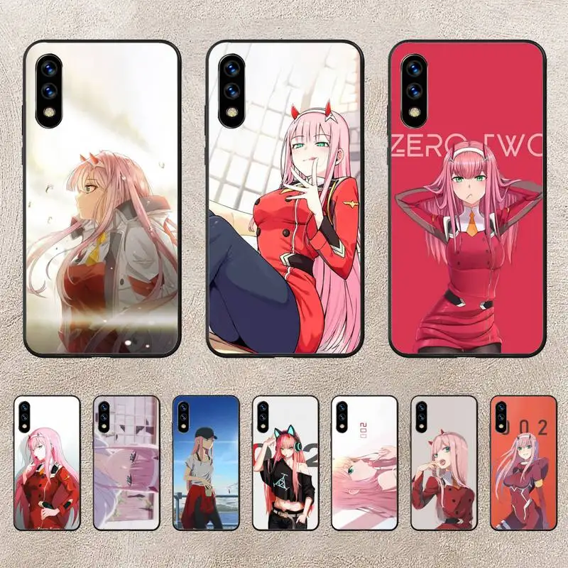 

Zero Two Anime Phone Case For Huawei G7 G8 P7 P8 P9 P10 P20 P30 Lite Mini Pro P Smart Plus Cove Fundas