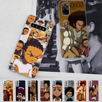 huey freeman boondocks phone case for samsung s21 a10 for redmi note 7 9 for huawei p30pro honor 8x 10i cover