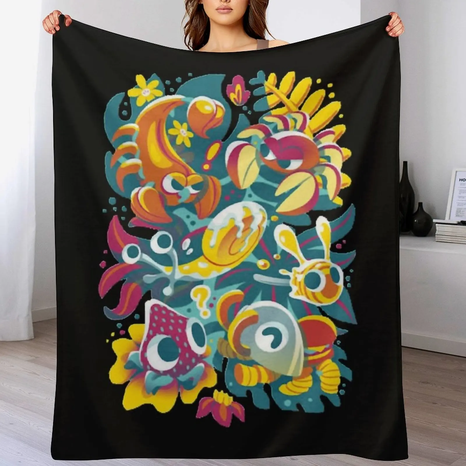 Одеяло Bugsnax Дизайнерские роскошные одеяла St