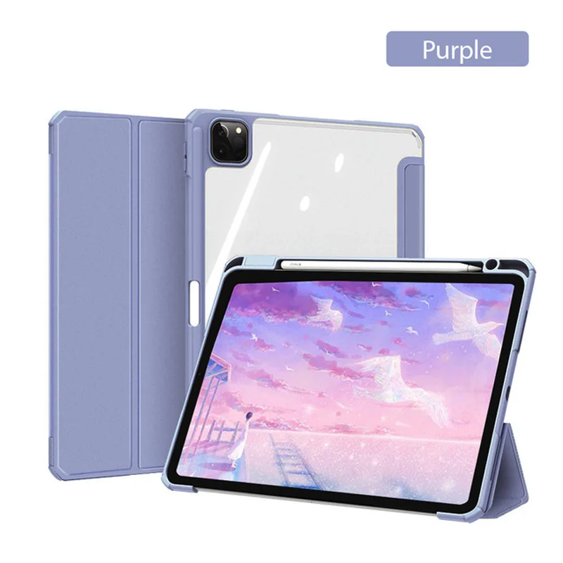 

Чехол для iPad Air 4 5 10,9 2022 Mini 6 Pro 11, чехол 10,2 7th 8th 9th 2021 9,7 5th 6th Air 2 3 10,5, силиконовый прозрачный Чехол