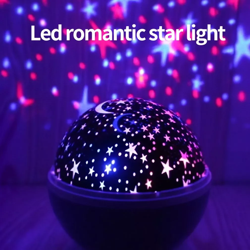 

Hot Sale Led Galaxy Starry Sky Projector Starry Sky Rotating Projection Lamp Star Moon Projector Night Light For Kids Bedroom