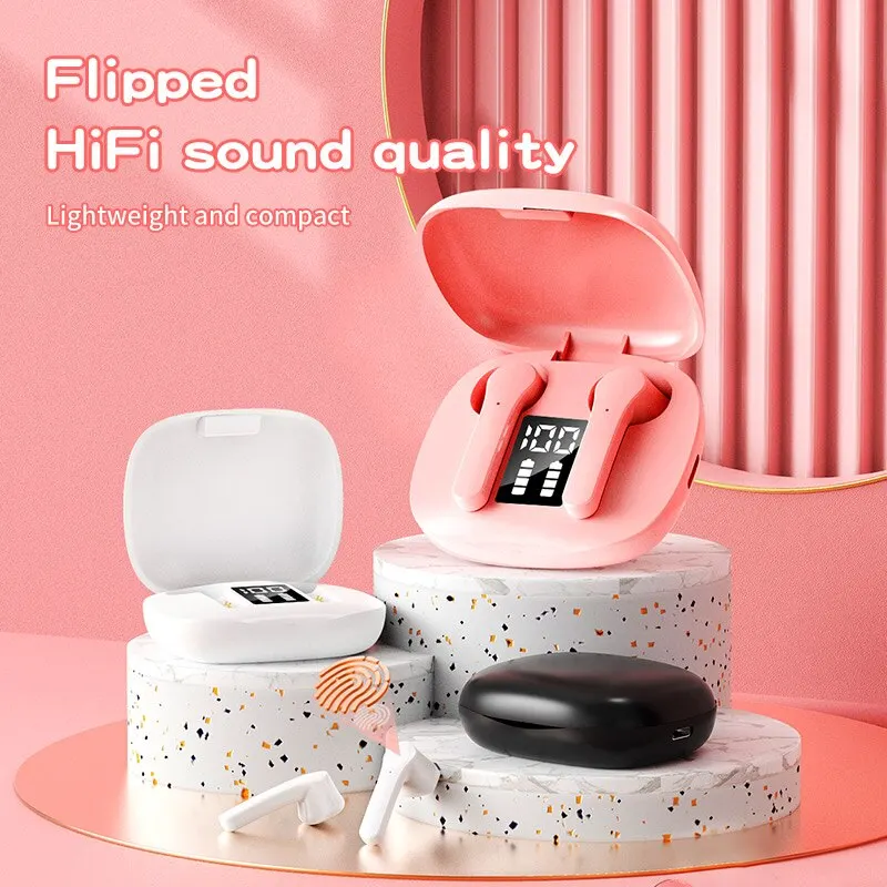 Водонепроницаемые беспроводные наушники JS36 с Bluetooth 5,3, наушники-вкладыши, гарнитура с цифровым дисплеем, микрофоном и зарядкой для телефона Водонепроницаемые беспроводные наушники JS36 с Bluetooth 5,3, наушники-вкладыши, гарнитура с цифровым дисплеем, микрофоном и зарядкой для телефона