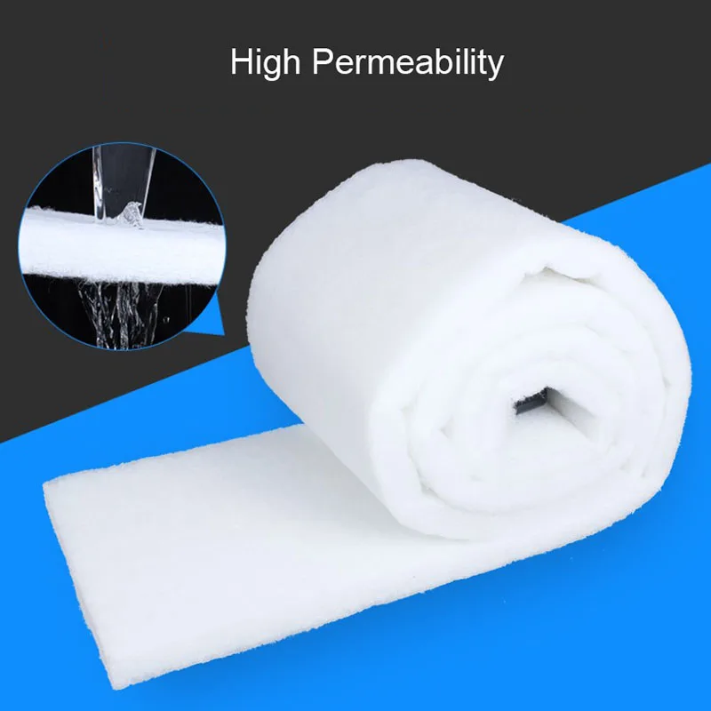 

50x12x2cm 100x12x2cm Aquarium Filter Super Thick Biochemical Filter Cotton Sponge for Aquarium Fish Tank Bio Cotton Foam Skimmer