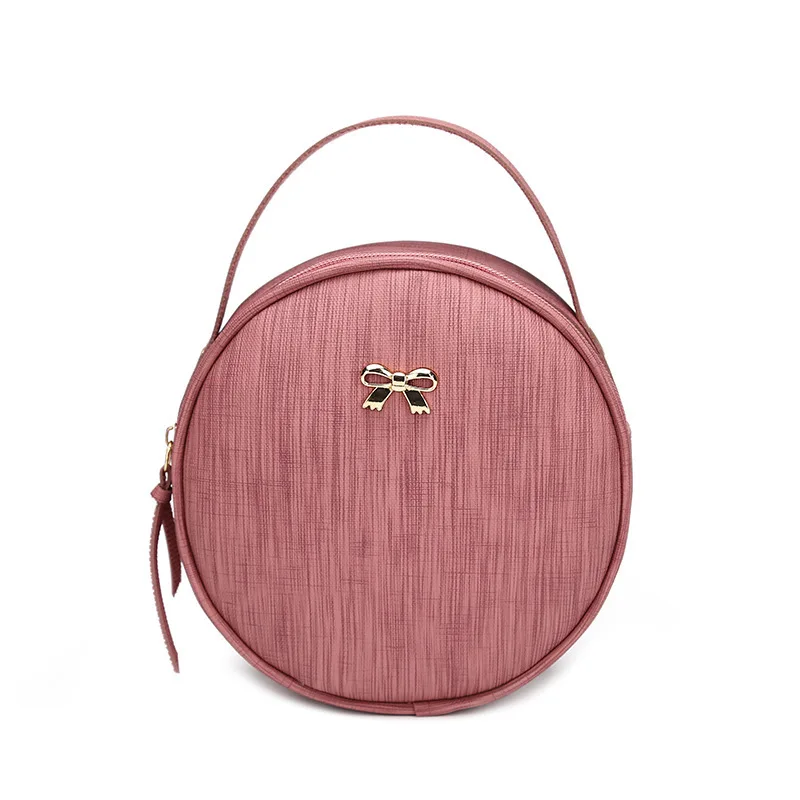 

2022 PU Fashion Round Top-Handle Bag Ladies Underarm Shoulder Bag Women's Crossbody Bags Personalized Birthday Gifts