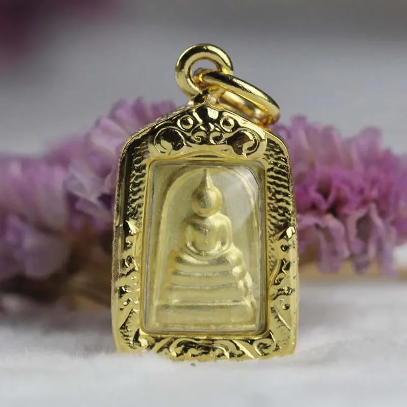

GOOD Amulet 2023 Asia Thailand temple Buddhism CHONG DI FO Omnipotent Buddha Small Pendant safety healthy Exorcism talisman