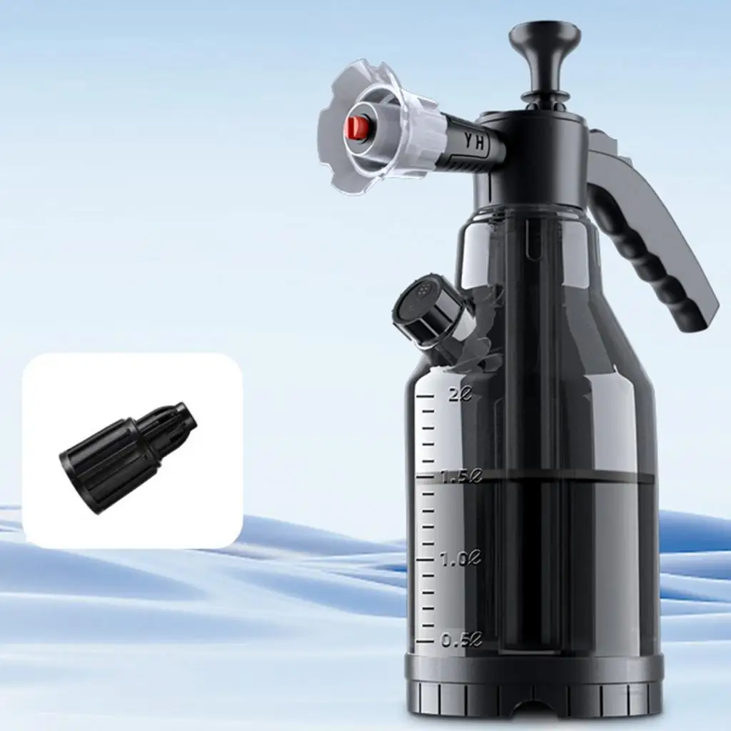 Чайник-распылитель для снежной пены ручная пенящаяся многоцелевая рука 2000 мл