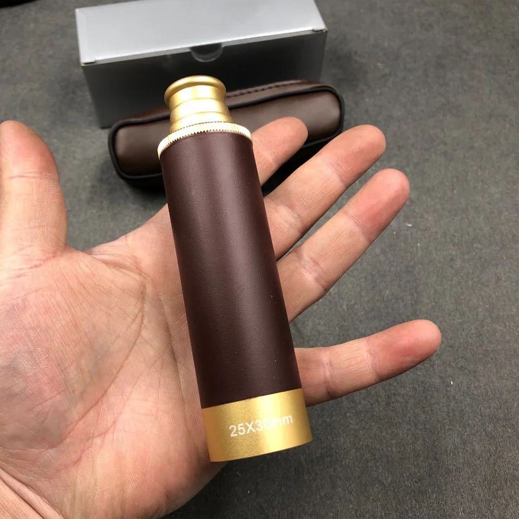 

Винтажный Телескопический монокулярный портативный выдвижной телескоп для украшения отеля