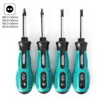 4 шт. отвертка Набор отверток U Тип вилки Магнитный шлицевая отвертка CR-V многофункциональный набор ручных инструментов G07; Прямая поставка