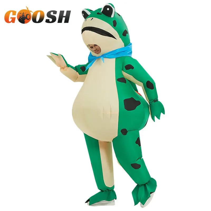 

Надувной костюм лягушки для взрослых и детей, косплей, Аниме костюм, платье, вечерний костюм, маскарадный костюм, маскарадный костюм на Хэллоуин, маскарад, косплей костюм