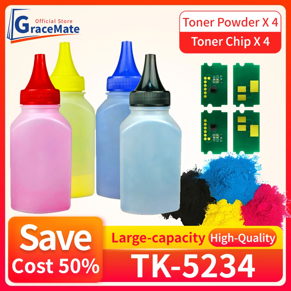 

AU NZ TK-5234 TK5234 TK 5234 чип сброса картриджа с тонером набор для заправки порошка для Kyocera M5521cdw P5021cdw p5021can M5521 P5021