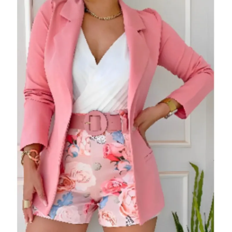 2024 весна-лето женские повседневные комплекты из двух предметов элегантный