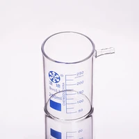 fapei beaker in low form with upper tubewithout spoutcapacity 250mlbeaker with tubuleslaboratory beaker