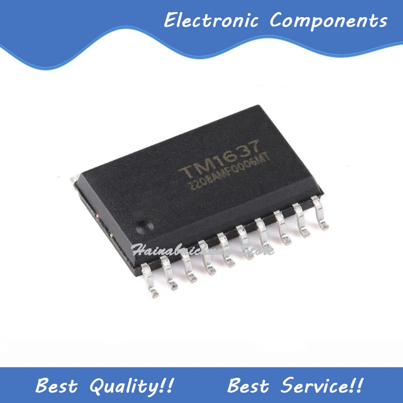 

10 Pcs/Lot TM1637 SOP20 New and Original In Stock
