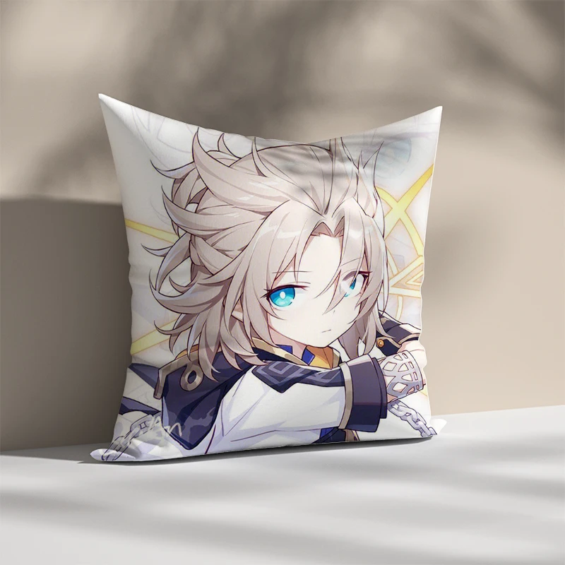 

Декоративные наволочки для диванных подушек Genshin, декоративные подушки, декоративные подушки для домашнего декора, чехол для кровати 45x45