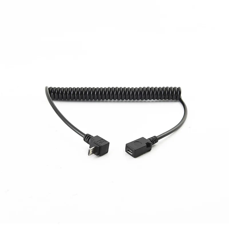 

Micro 5p usb «штырь-гнездо» пружинный кабель для передачи данных под углом 90 ° Android «штырь-гнездо»