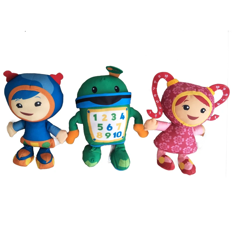 

22 см команда Umizoomi Bot MILLI Geo плюшевые игрушки куклы подсчет город маленький брат и сестра плюшевые игрушки для детей Подарки
