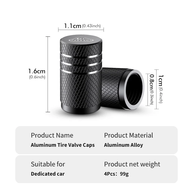 4 шт. колпачки для автомобильных пневматических клапанов